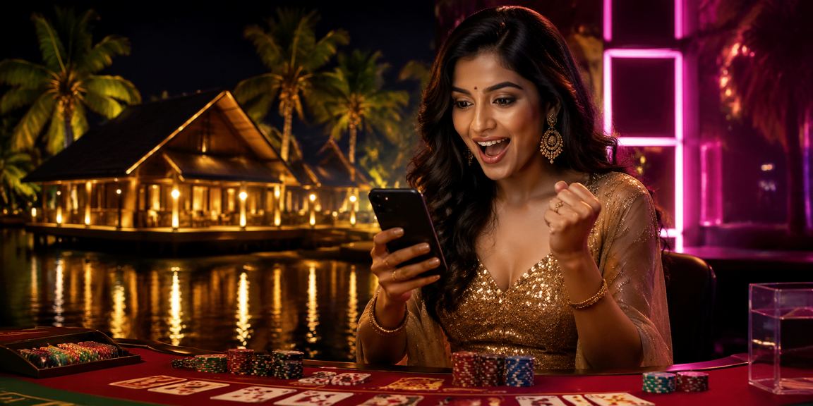 Kerala nightlife with baccarat casino and Bollywood theme